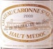 7th label thumbnail of Chateau Caronne Ste Gemme