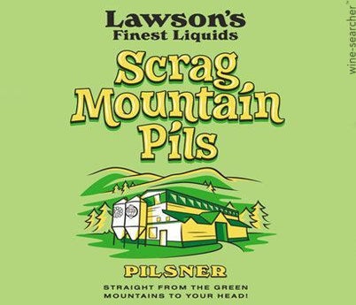 Label 1 of Lawson's Finest Liquids 'Scrag Mountain Pils' Pilsner Beer