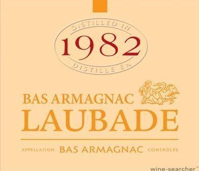 Label 1 of Chateau de Laubade Armagnac