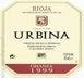 9th label thumbnail of Bodegas Urbina Crianza