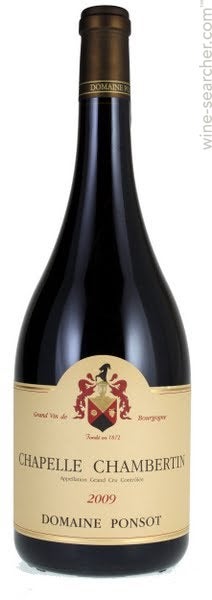 2009 Domaine Ponsot Chapelle-Chambertin Grand Cru, Cote de