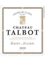 Click to see larger label image Label of 1933 Chateau Talbot