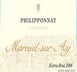 2nd label thumbnail of Philipponnat Mareuil-sur-Ay Extra Brut