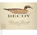 2nd label thumbnail of Decoy Chardonnay