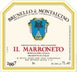 1st label thumbnail of Il Marroneto Brunello di Montalcino DOCG