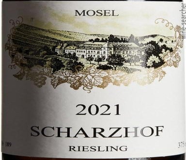 Label 1 of Egon Muller 'Scharzhof' Riesling