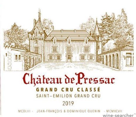 Label 1 of Chateau de Pressac