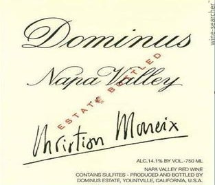 Label 1 of Dominus Estate Christian Moueix