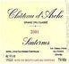 8th label thumbnail of Chateau d'Arche