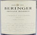 2nd label thumbnail of Beringer Vineyards Private Reserve Cabernet Sauvignon