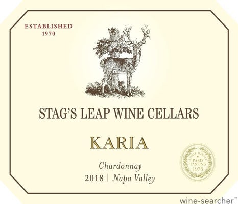 Label 1 of Stag's Leap Wine Cellars 'Karia' Chardonnay