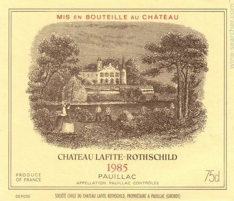 Label 14 of Chateau Lafite Rothschild