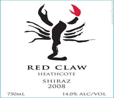 Label 1 of Yabby Lake Red Claw Shiraz