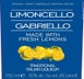 3rd label thumbnail of Knight Gabriello Limoncello Liquore