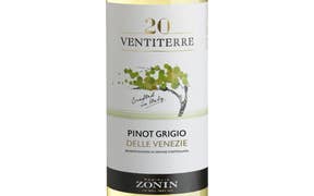 Click to see this product Label of Zonin '20 Ventiterre' Pinot Grigio delle Venezie