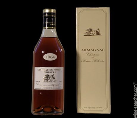 Label 1 of Chateau de Pomes Peberere Vintage Armagnac