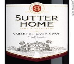 Label 1 of Sutter Home Cabernet Sauvignon
