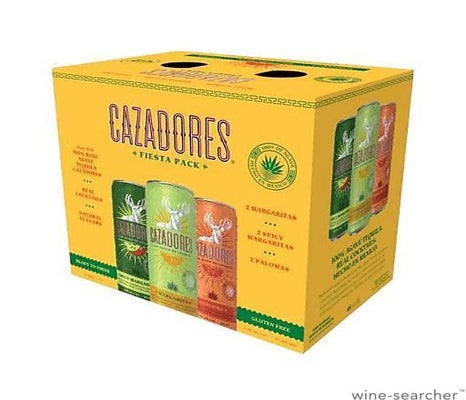 Label 1 of Cazadores 'Fiesta Pack' Cocktail Variety Pack