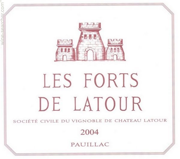 【値下げしました】LES FORTS DE LATOUR 2004 750ml レ フォール ド ラトゥール 2004 シャトー ラトゥール Chateau