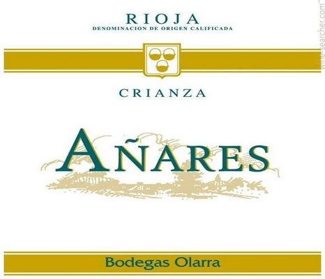 Label 1 of Grupo Olarra Anares Crianza