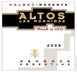 8th label thumbnail of Altos Las Hormigas Reserve Malbec