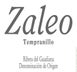 2nd label thumbnail of Vinaoliva Zaleo Tempranillo