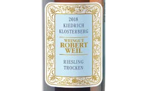 Click to see this product Label of Weingut Robert Weil Kiedricher Klosterberg Riesling Trocken