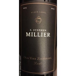 F. Stephen Millier Black Label Old Vines Zinfandel, Lodi ...