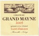 4th label thumbnail of Chateau Grand Mayne