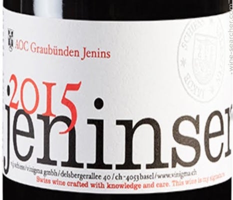 Label 1 of Vinigma 'Jeninser'
