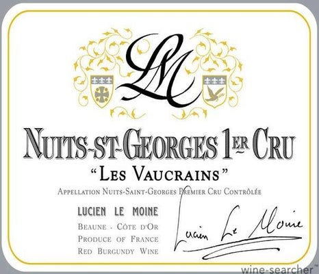 Label 1 of Lucien Le Moine Les Vaucrains