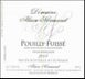 2nd label thumbnail of Domaine Sylvaine & Alain Normand Pouilly-Fuisse