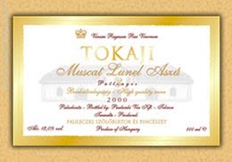 2004 Pauleczki-Vin Muscat Lunel Aszu 3 Puttonyos, Tokaj