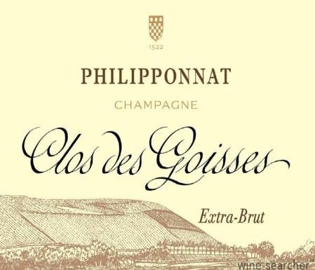 Label 1 of Philipponnat Clos des Goisses Extra Brut