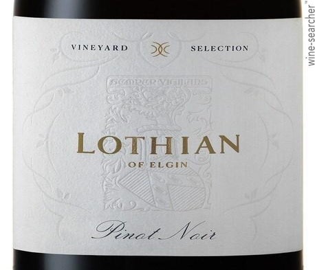 Label 1 of Lothian of Elgin 'Vineyard Selection' Pinot Noir