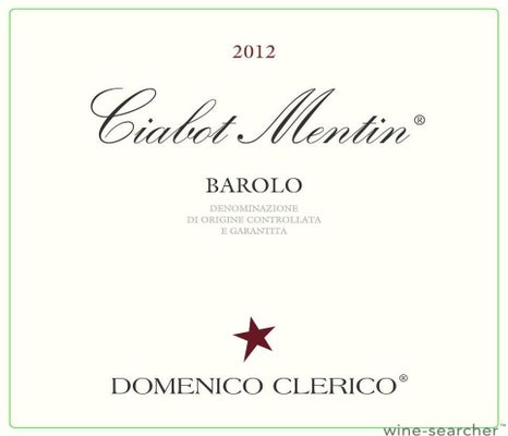 Label 10 of Domenico Clerico Ciabot Mentin Ginestra