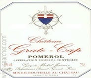 Label 1 of Chateau Grate-Cap