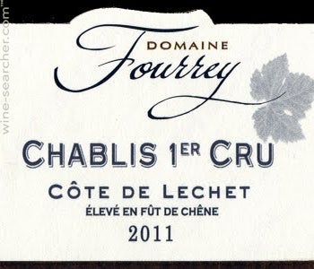 Label 1 of Domaine Fourrey Cote de Lechet