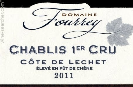 Label 1 of Domaine Fourrey Cote de Lechet