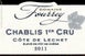 1st label thumbnail of Domaine Fourrey Cote de Lechet