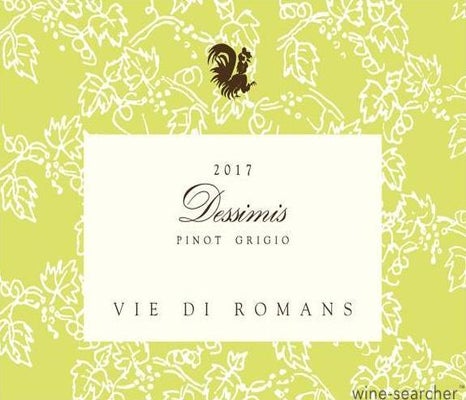 Label 1 of Vie di Romans Dessimis Pinot Grigio Friuli Isonzo