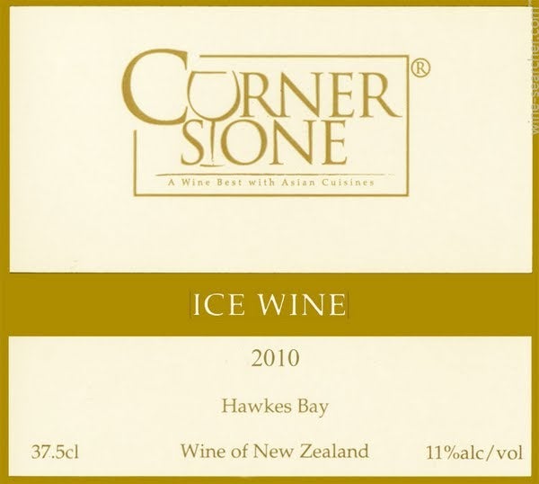 CornerStone Wines Ice Wine, Hawke's Bay | prices, stores ...