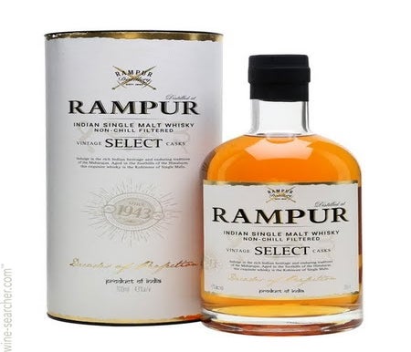 Label 1 of Rampur Vintage Select Casks Indian Single Malt Whisky
