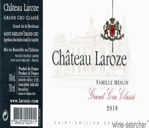 Label 1 of Chateau Laroze