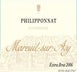 3rd label thumbnail of Philipponnat Mareuil-sur-Ay Extra Brut
