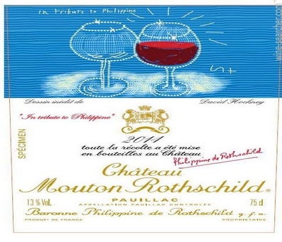 Label 8 of Chateau Mouton Rothschild