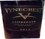 Label 1 of Vynecrest Lemberger