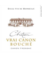 Click to see larger label image Label of 1961 Chateau Vrai Canon Bouche