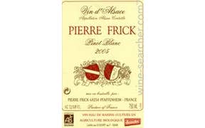 Click to see this product Label of Pierre Frick Pinot Blanc