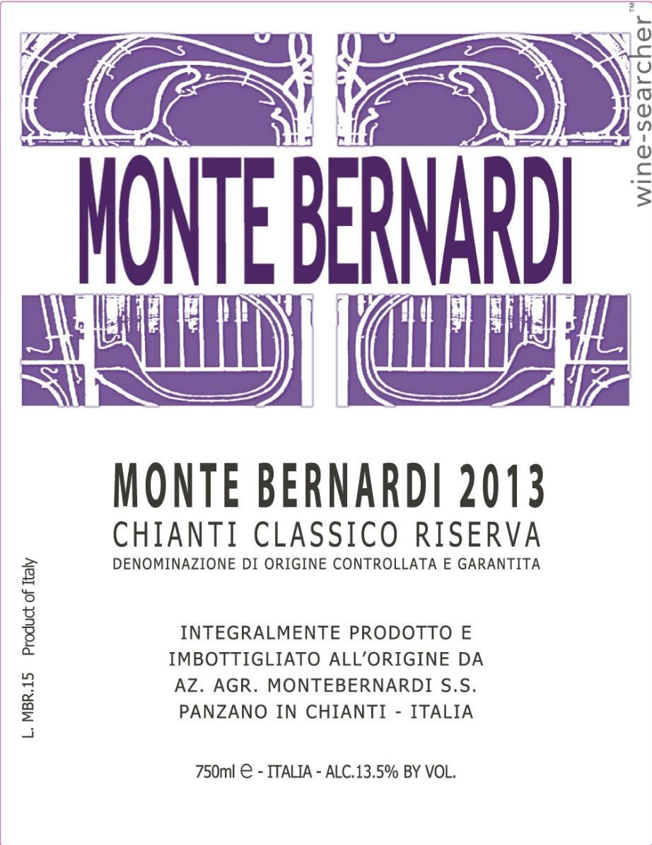 monte bernardi sa'etta 2005 サエッタ 1500ml Monte Bernardi Sa'etta, Chianti Classico Riserva DOCG